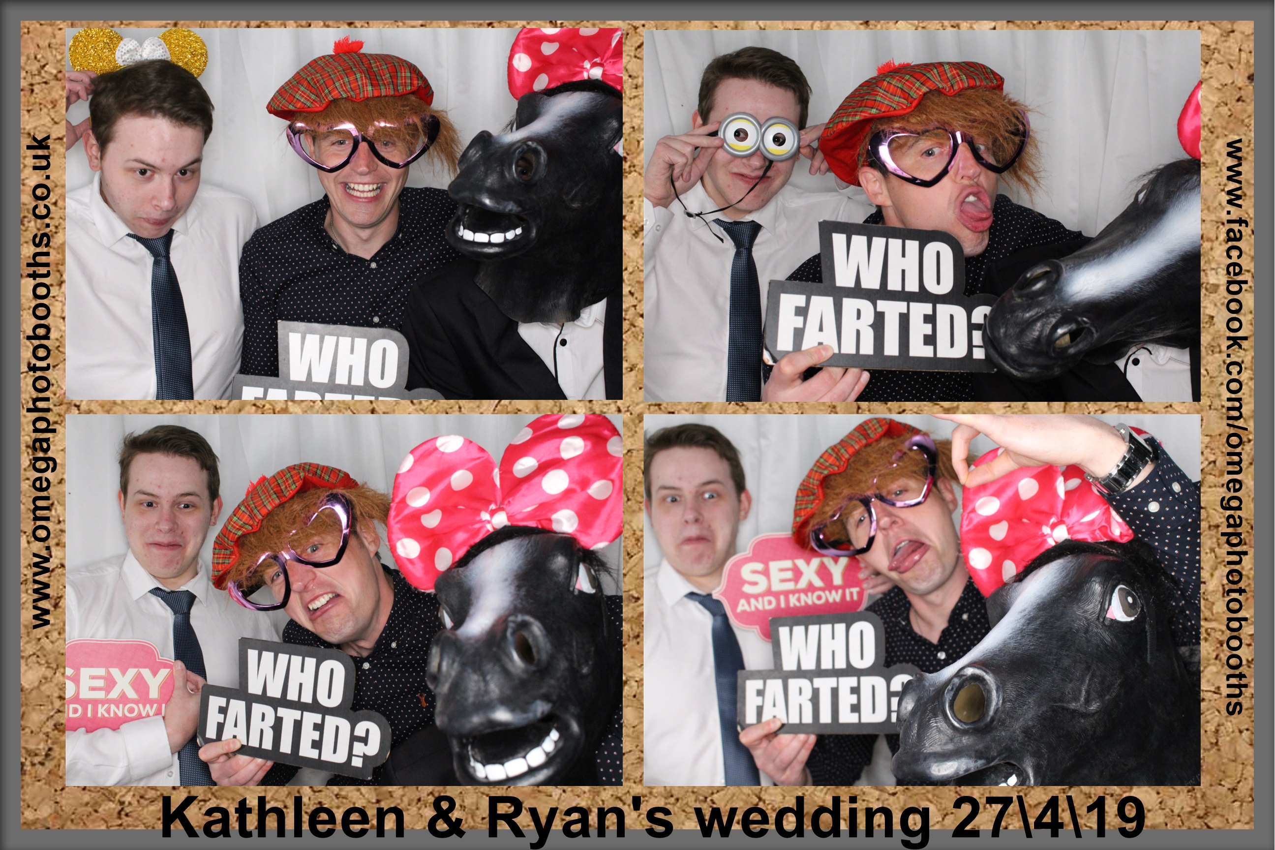 Kathleen & Ryan's Wedding | View more photos from the event at gallery.omegaphotobooths.co.uk/u/Omega-Photobooths/Kathleen-Ryans-Wedding